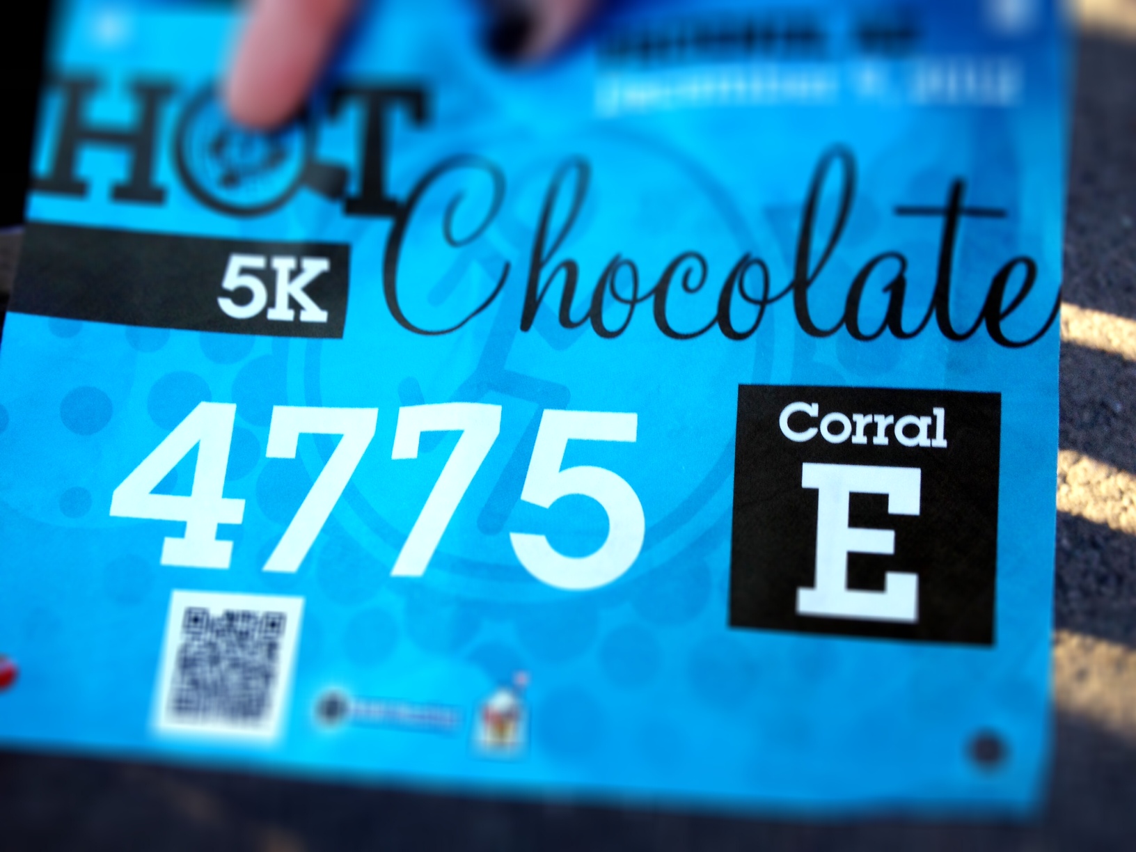 Photo of race bib