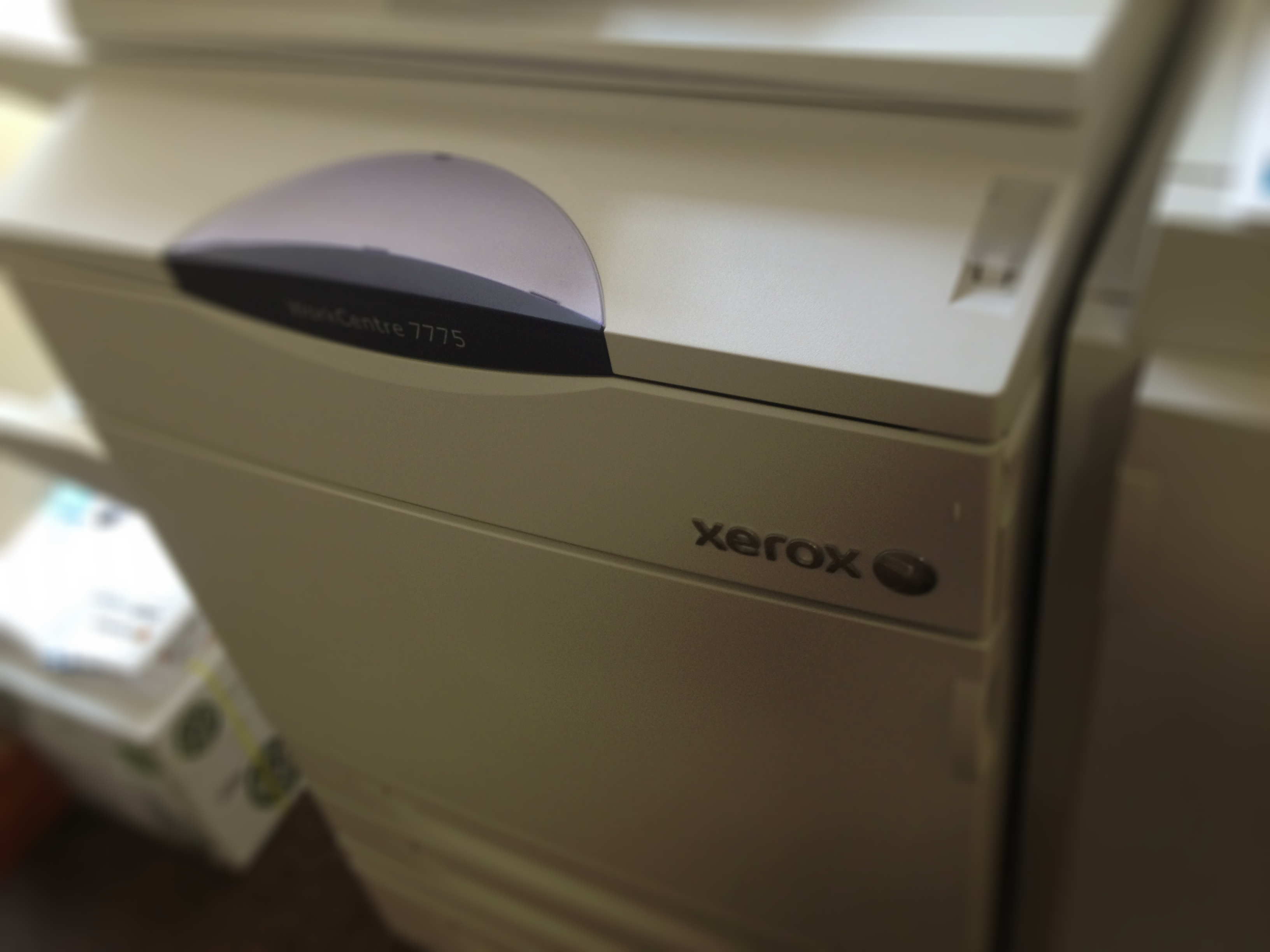 Photo of copy machine